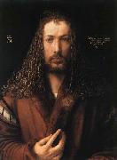 Albrecht Durer Self-Portrait in a Fur-Collared Robe oil painting picture wholesale